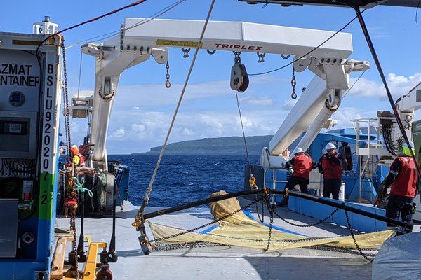 The Beam Trawl emerges from the deep – what will it bring up?