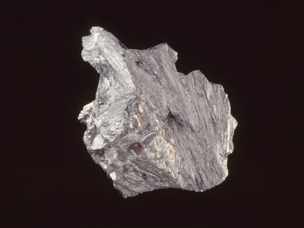 Bismuthinite with native Bismuth, D50466.