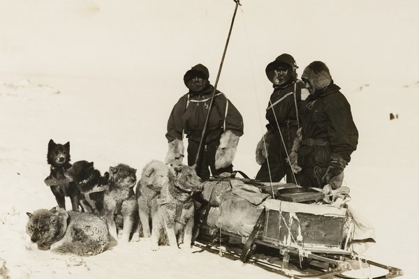 Douglas Mawson in the Antarctic