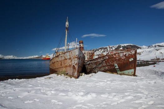 Scotia arc expedition ship wreck